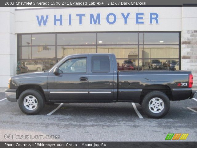 2003 Chevrolet Silverado 1500 Z71 Extended Cab 4x4 in Black