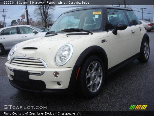 2006 Mini Cooper S Hardtop in Pepper White