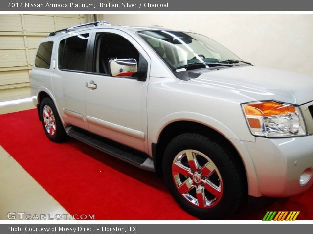 2012 Nissan Armada Platinum in Brilliant Silver