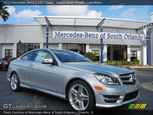 2013 Mercedes-Benz C 250 Coupe in Iridium Silver Metallic