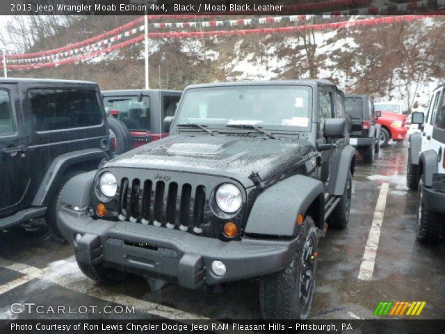 2013 Jeep Wrangler Moab Edition 4x4 in Black