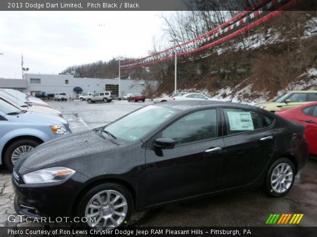 2013 Dodge Dart Limited in Pitch Black