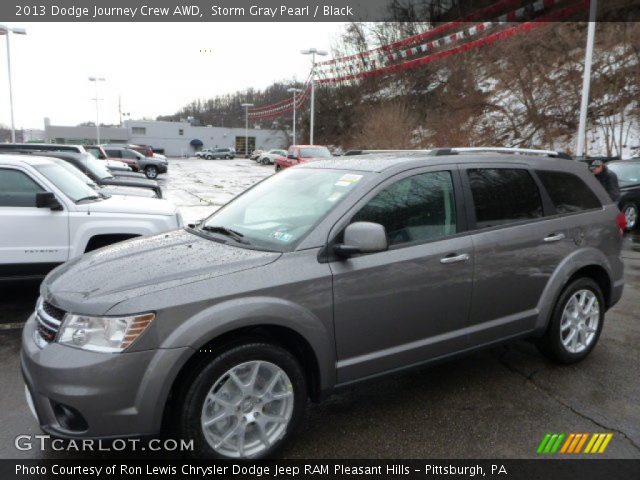 2013 Dodge Journey Crew AWD in Storm Gray Pearl