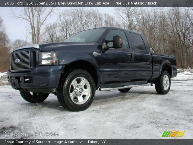 2005 Ford F250 Super Duty Harley Davidson Crew Cab 4x4 in True Blue Metallic