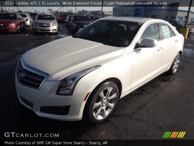 2013 Cadillac ATS 2.5L Luxury in White Diamond Tricoat