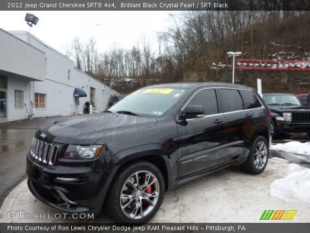 2012 Jeep Grand Cherokee SRT8 4x4 in Brilliant Black Crystal Pearl