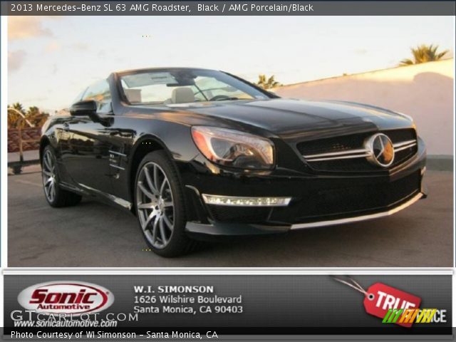 2013 Mercedes-Benz SL 63 AMG Roadster in Black
