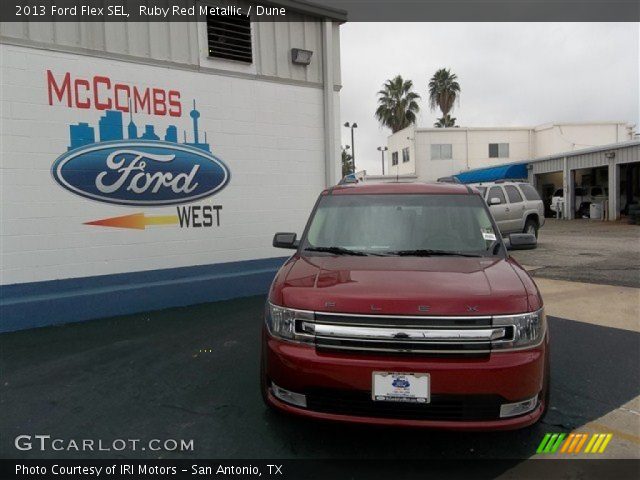 2013 Ford Flex SEL in Ruby Red Metallic