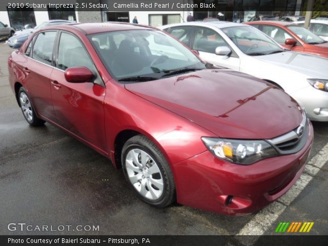 2010 Subaru Impreza 2.5i Sedan in Camellia Red Pearl