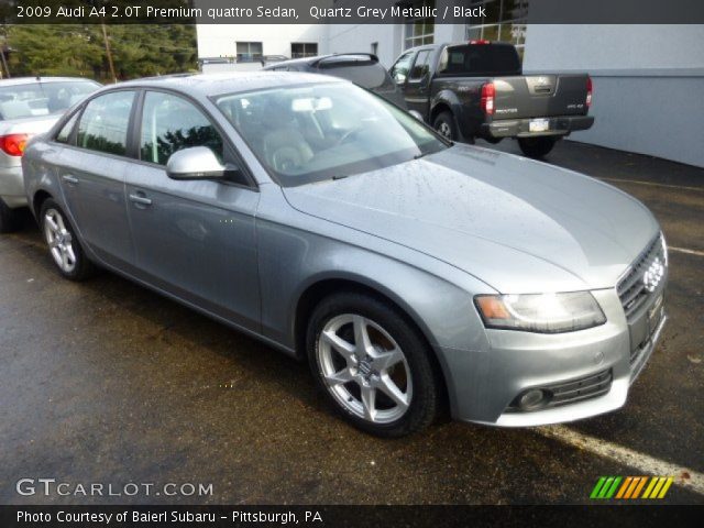 2009 Audi A4 2.0T Premium quattro Sedan in Quartz Grey Metallic