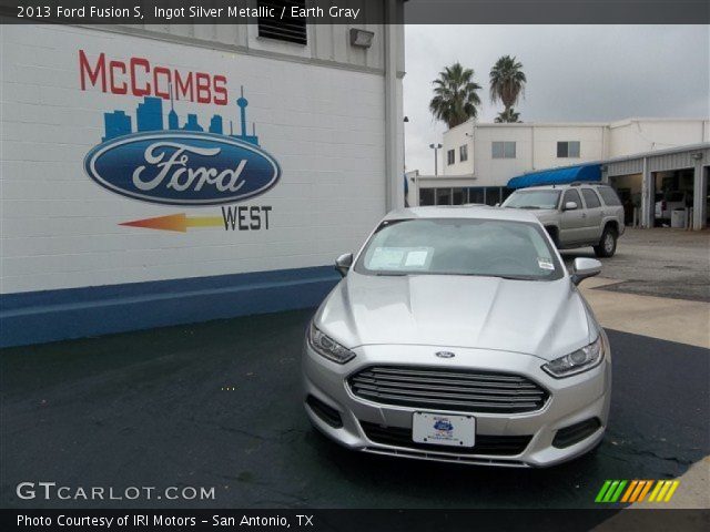 2013 Ford Fusion S in Ingot Silver Metallic