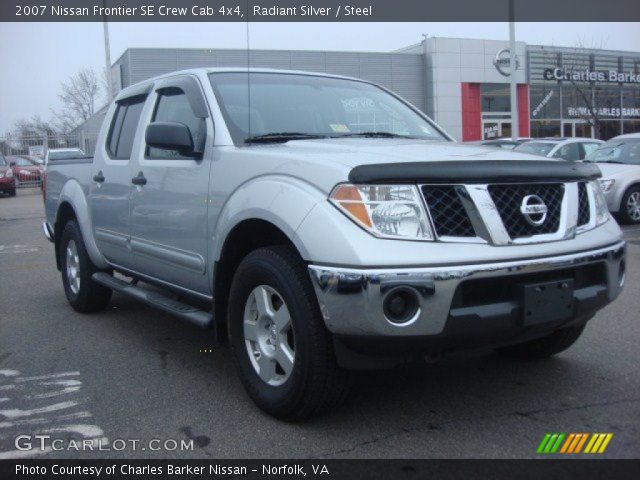 2007 Nissan Frontier SE Crew Cab 4x4 in Radiant Silver