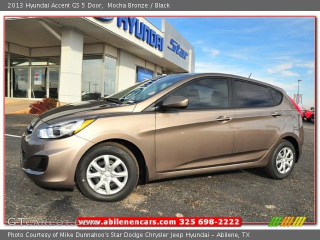 2013 Hyundai Accent GS 5 Door in Mocha Bronze