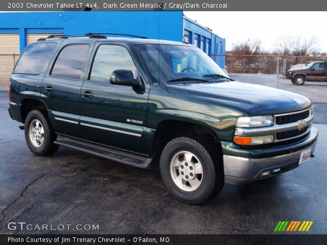 2003 Chevrolet Tahoe LT 4x4 in Dark Green Metallic