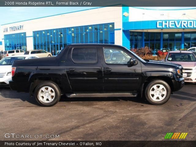 2008 Honda Ridgeline RTL in Formal Black