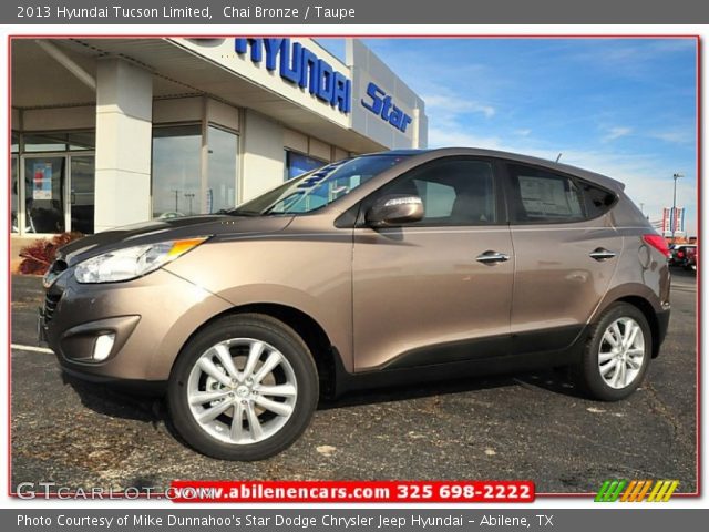 2013 Hyundai Tucson Limited in Chai Bronze