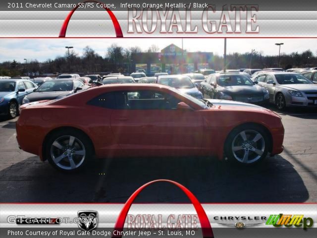 2011 Chevrolet Camaro SS/RS Coupe in Inferno Orange Metallic