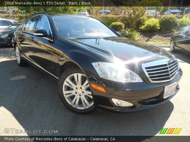 2008 Mercedes-Benz S 550 Sedan in Black