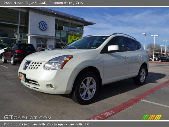 2009 Nissan rogue sl awd features