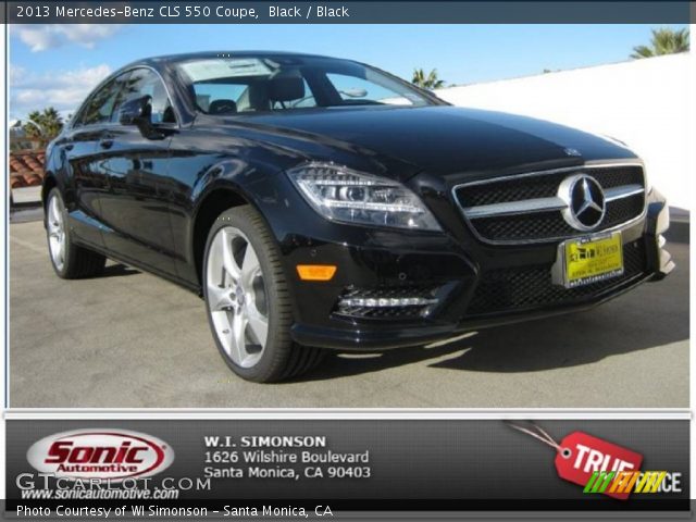2013 Mercedes-Benz CLS 550 Coupe in Black