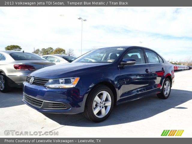 2013 Volkswagen Jetta TDI Sedan in Tempest Blue Metallic