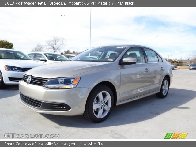 2013 Volkswagen Jetta TDI Sedan in Moonrock Silver Metallic
