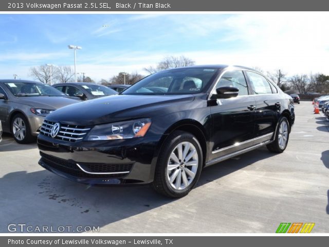 2013 Volkswagen Passat 2.5L SEL in Black
