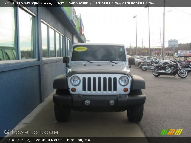 2009 Jeep Wrangler X 4x4 in Bright Silver Metallic