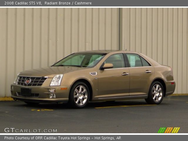 2008 Cadillac STS V8 in Radiant Bronze