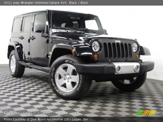 2011 Jeep Wrangler Unlimited Sahara 4x4 in Black