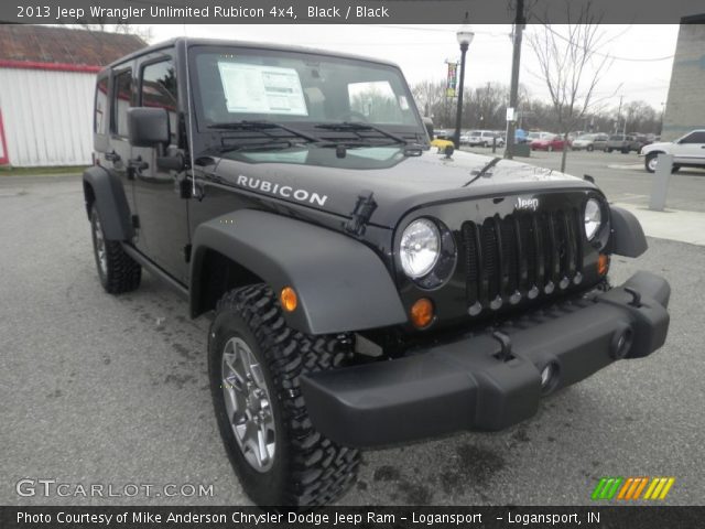 2013 Jeep Wrangler Unlimited Rubicon 4x4 in Black