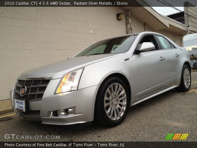 2010 Cadillac CTS 4 3.6 AWD Sedan in Radiant Silver Metallic