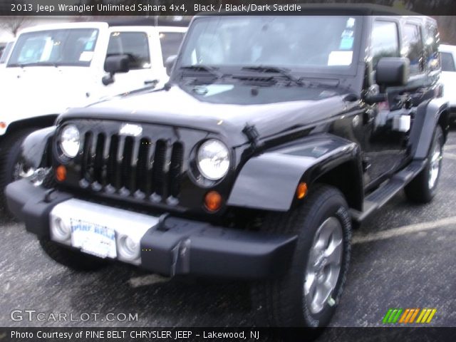 2013 Jeep Wrangler Unlimited Sahara 4x4 in Black