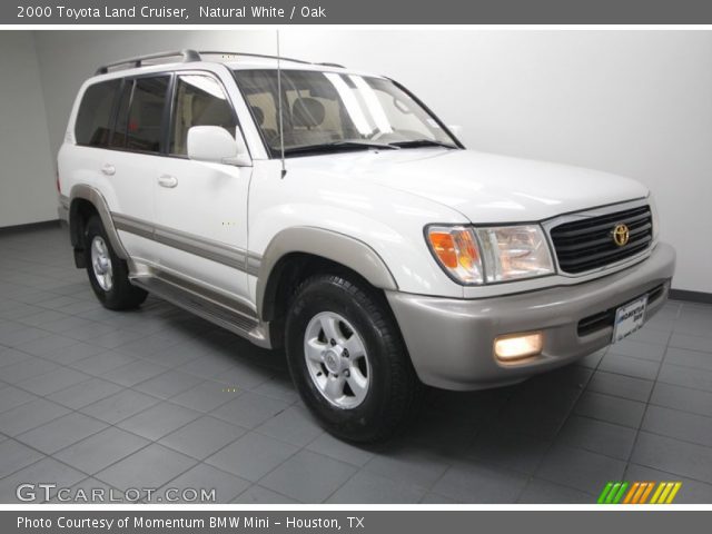 2000 Toyota Land Cruiser  in Natural White