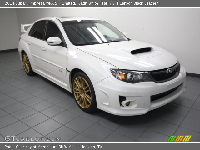 2011 Subaru Impreza WRX STi Limited in Satin White Pearl