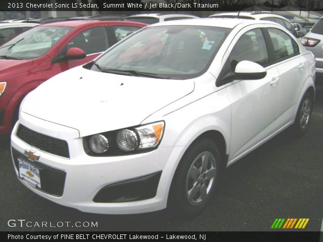 2013 Chevrolet Sonic LS Sedan in Summit White