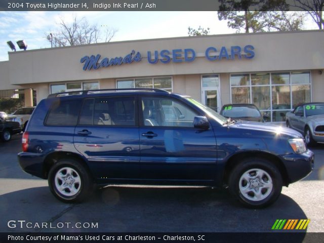 2004 Toyota Highlander I4 in Indigo Ink Pearl