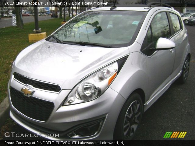 2013 Chevrolet Spark LT in Silver Ice