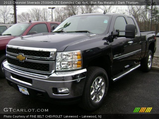 2013 Chevrolet Silverado 2500HD LTZ Extended Cab 4x4 in Blue Ray Metallic
