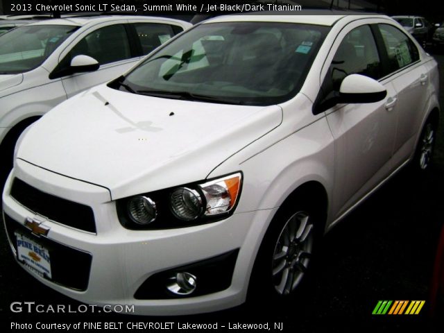 2013 Chevrolet Sonic LT Sedan in Summit White