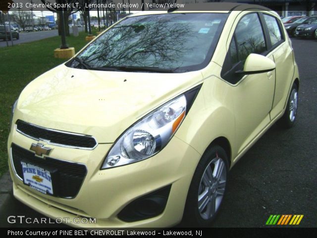 2013 Chevrolet Spark LT in Lemonade (Yellow)