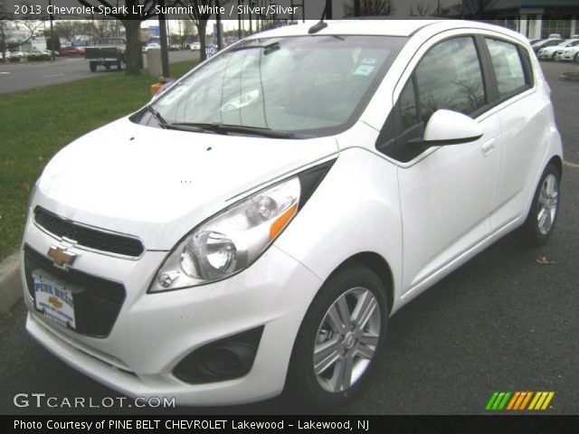 2013 Chevrolet Spark LT in Summit White