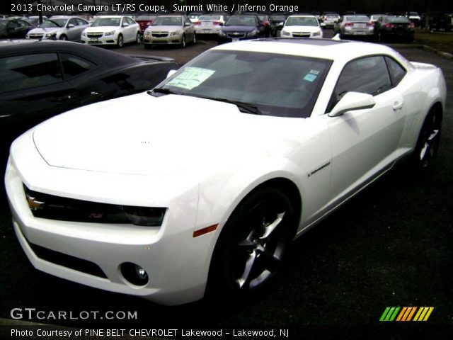 2013 Chevrolet Camaro LT/RS Coupe in Summit White