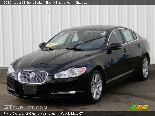 2010 Jaguar XF Sport Sedan in Ebony Black