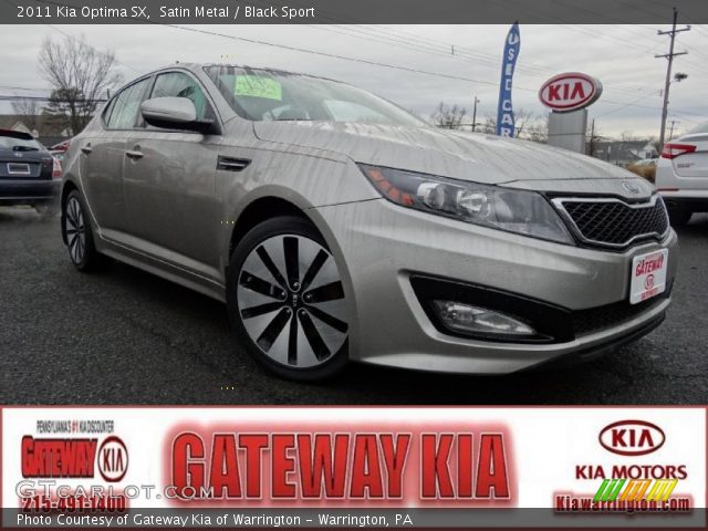 2011 Kia Optima SX in Satin Metal