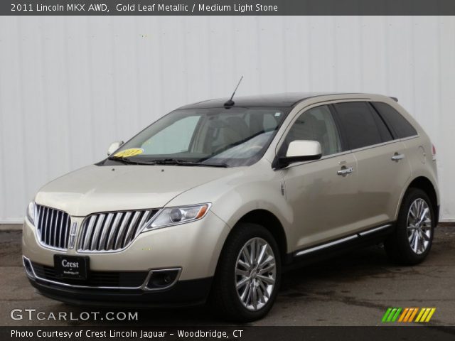 2011 Lincoln MKX AWD in Gold Leaf Metallic