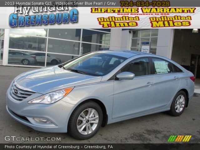 2013 Hyundai Sonata GLS in Iridescent Silver Blue Pearl