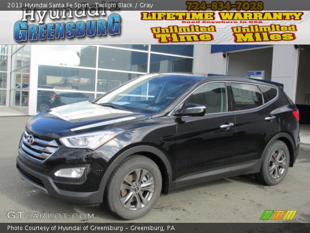 2013 Hyundai Santa Fe Sport in Twilight Black