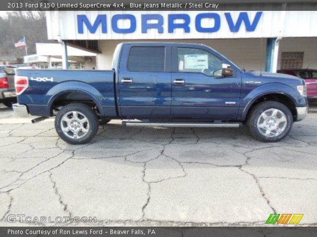2013 Ford F150 Limited SuperCrew 4x4 in Blue Jeans Metallic