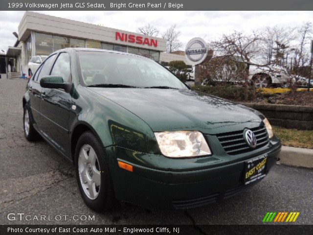1999 Volkswagen Jetta GLS Sedan in Bright Green Pearl